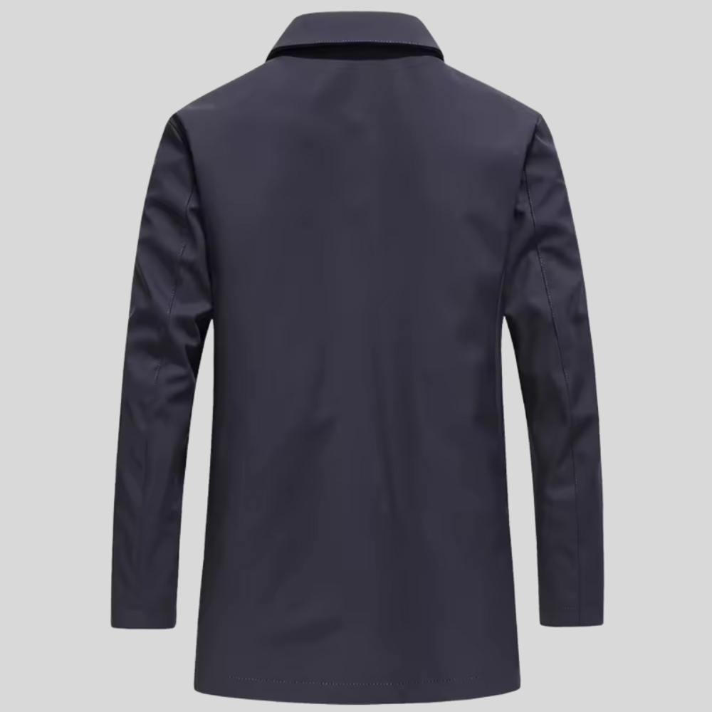 Long Windproof Outdoor Comfort Jacket