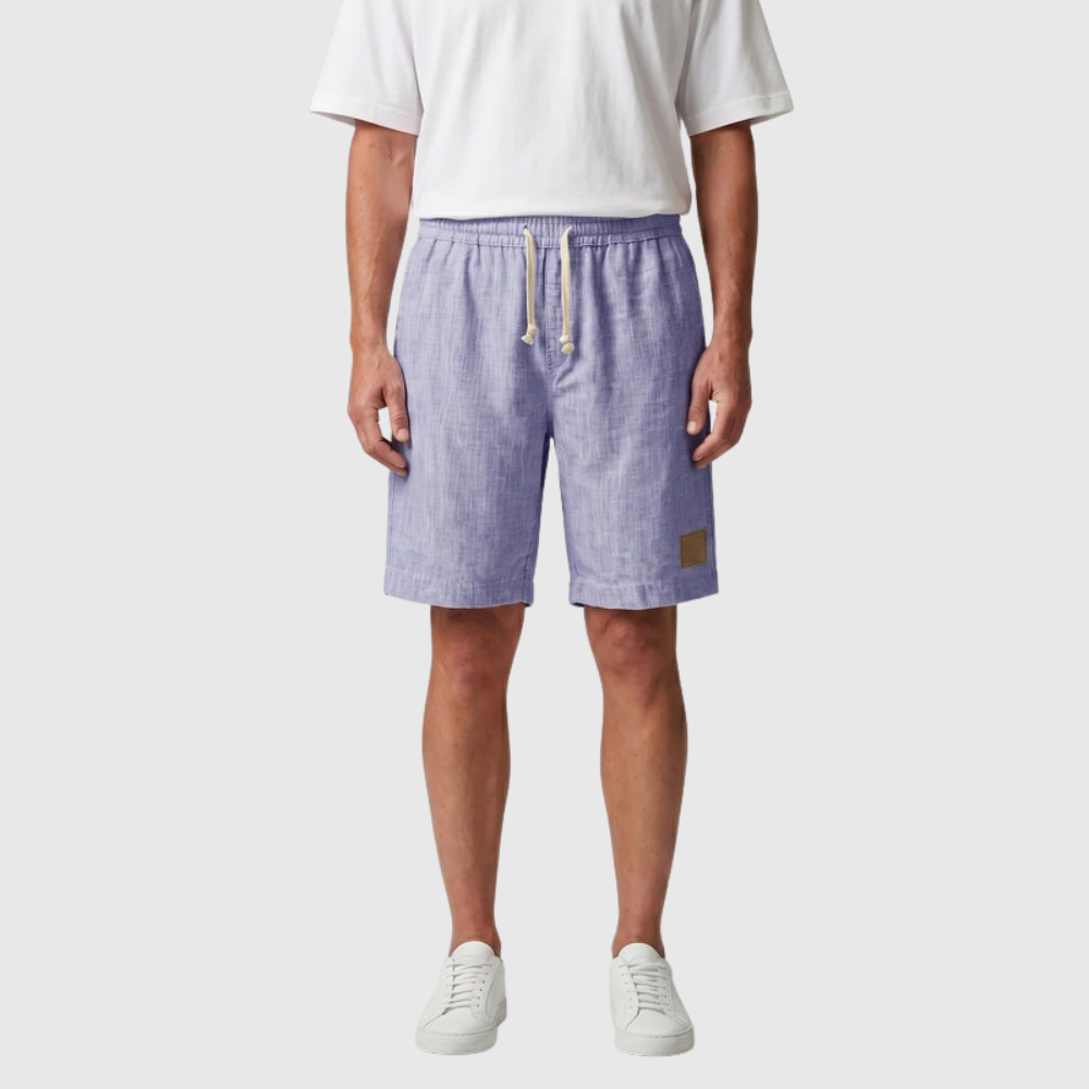 Relaxed Fit Drawstring Casual Shorts