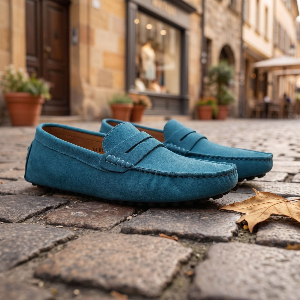 Classic Penny Loafer Slip-On Shoes