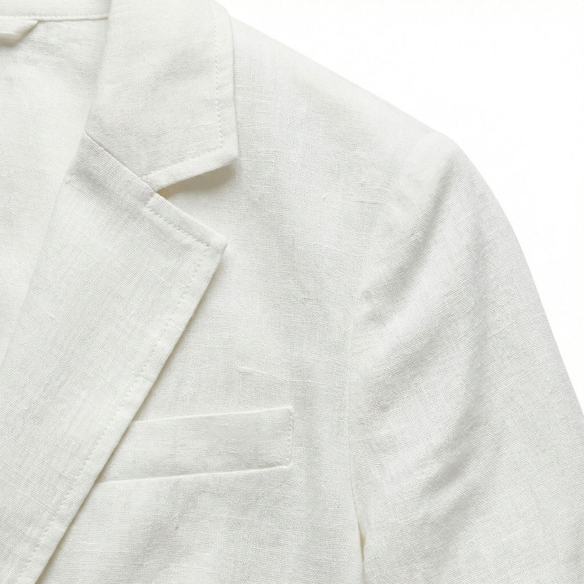 Elegant Linen Blazer - Lightweight Breathable Fabric for Effortless Style 7