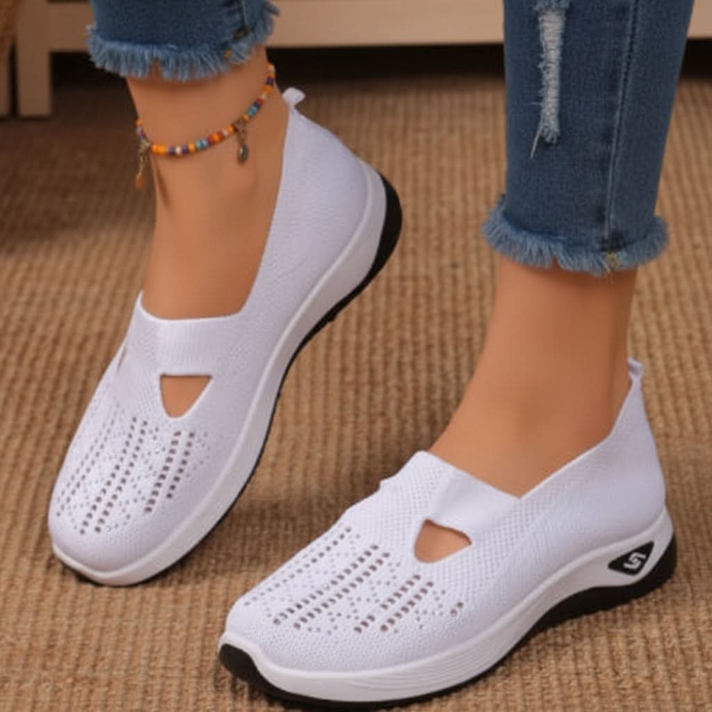 Oddychające sneakersy wsuwane