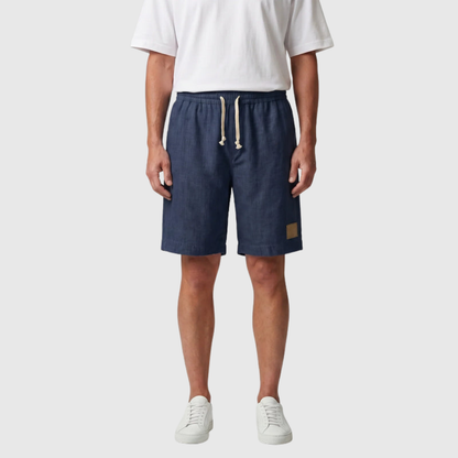 Relaxed Fit Drawstring Casual Shorts