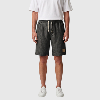 Relaxed Fit Drawstring Casual Shorts