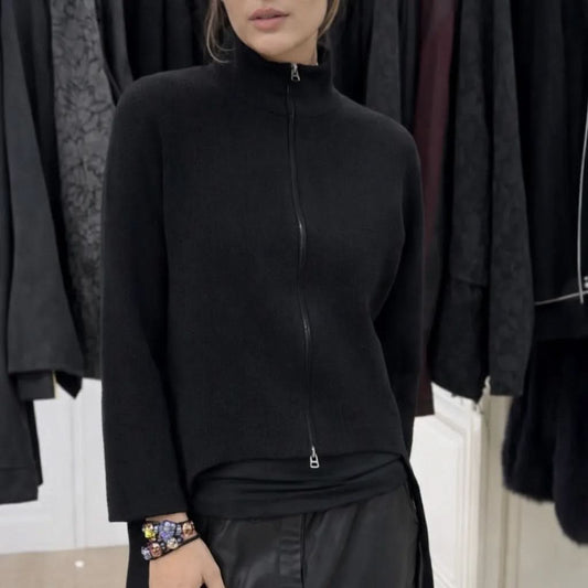 Casual Longline Top with Modern Asymmetrical Hem