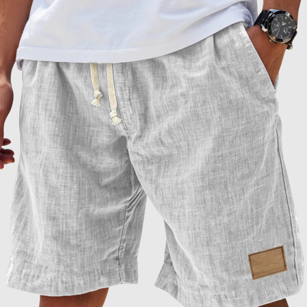 Relaxed Fit Drawstring Casual Shorts