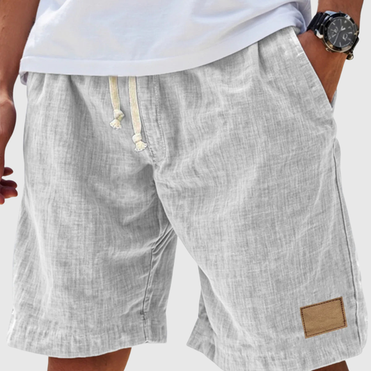 Relaxed Fit Drawstring Casual Shorts