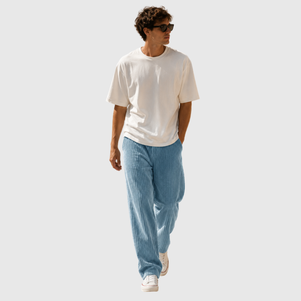 Relaxed Fit Casual Trousers