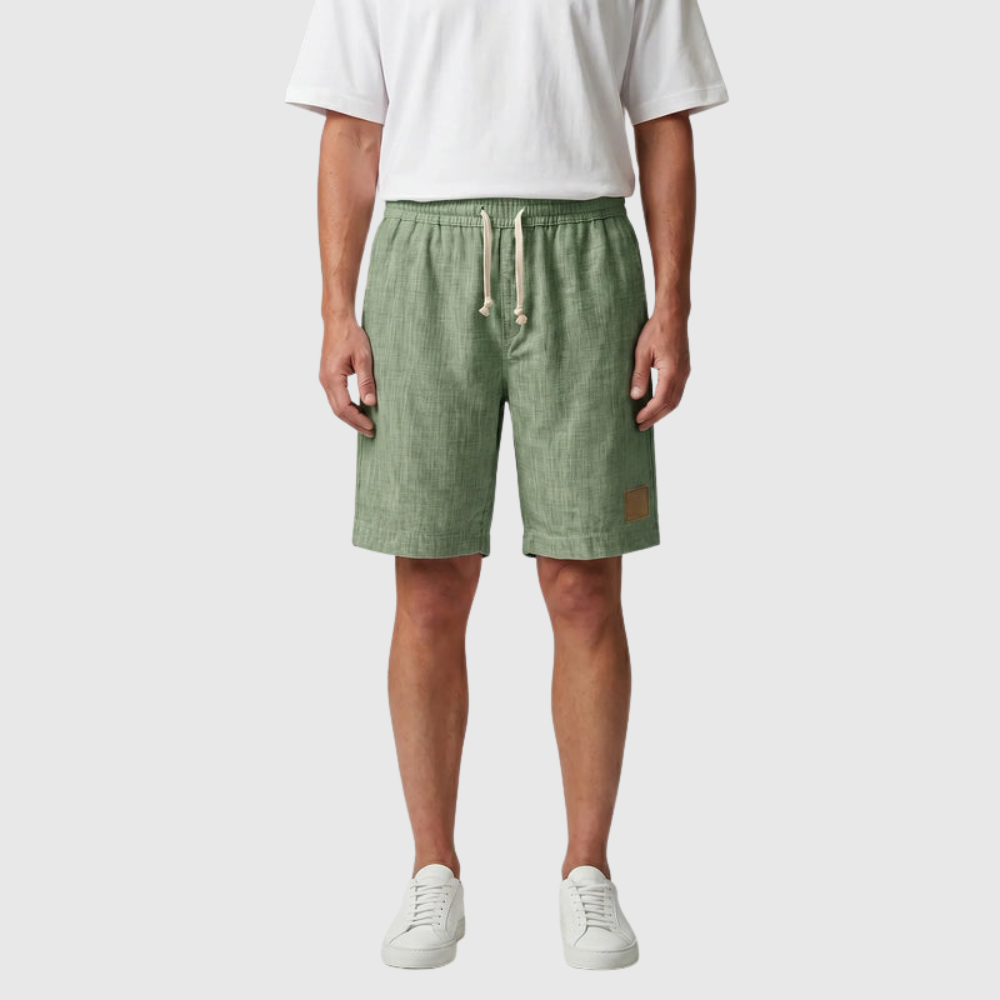 Relaxed Fit Drawstring Casual Shorts