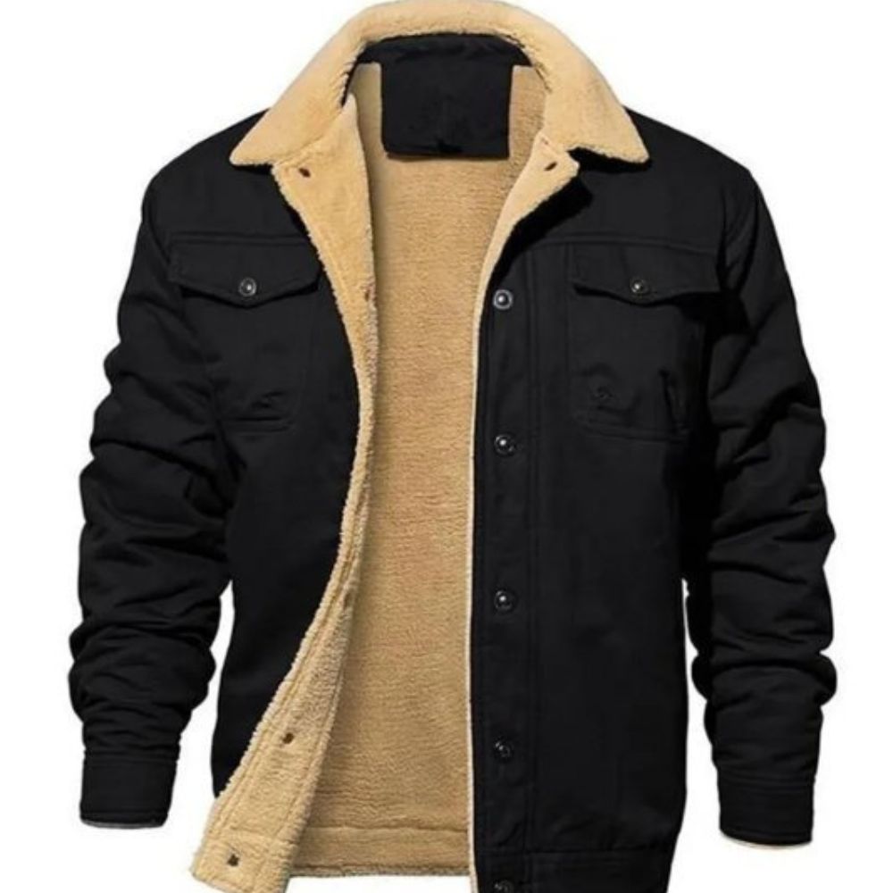 Casual Button-Up Jacket