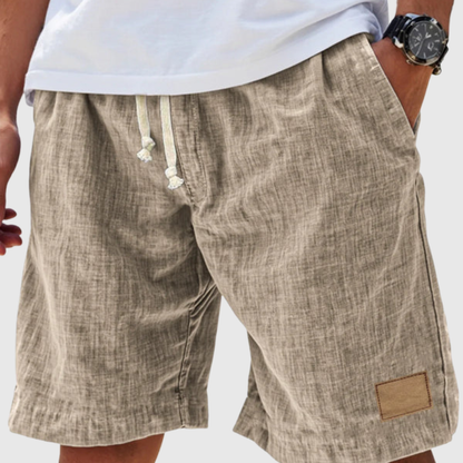 Relaxed Fit Drawstring Casual Shorts
