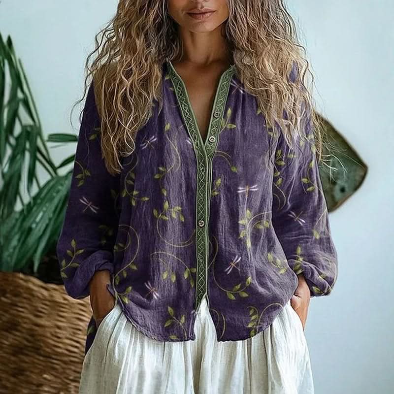 Breezy Blouse Open Back