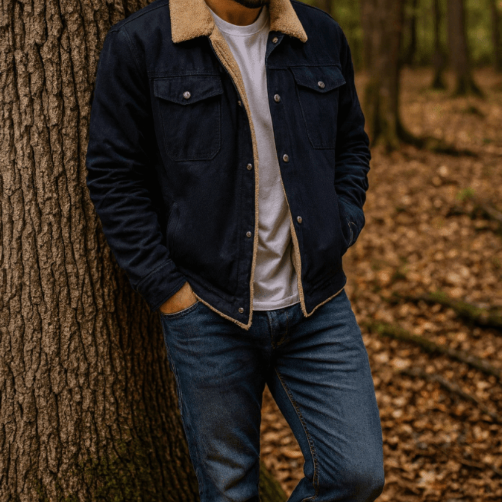 Casual Button-Up Jacket