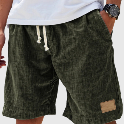 Relaxed Fit Drawstring Casual Shorts