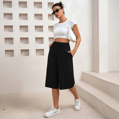 Casual Capri Cropped Summer Pants