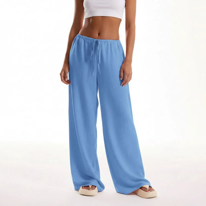 Eleganckie boho spodnie 3/4 na lato dla kobiet
