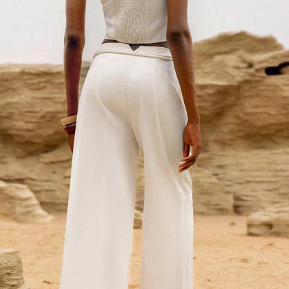 Elegant Everyday Cropped Summer Pants