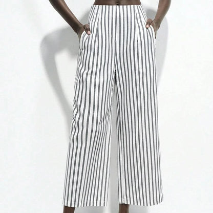 Elegant Everyday Cropped Summer Pants