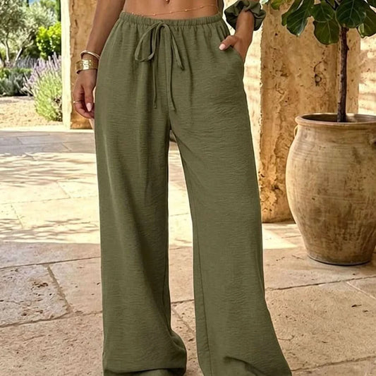 Lightweight Breathable Cropped Summer Pants