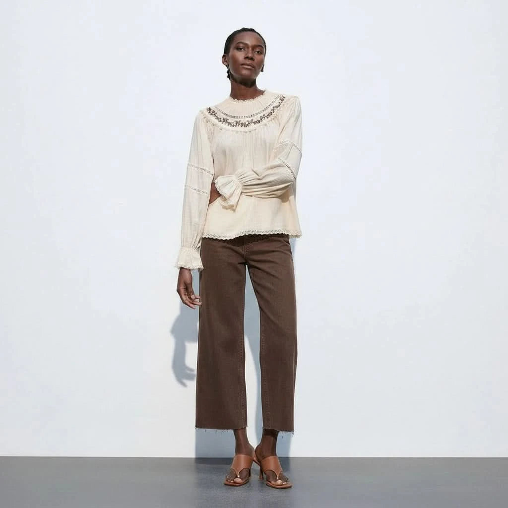 Wide Leg Cropped Summer Pants for Everyday Wear