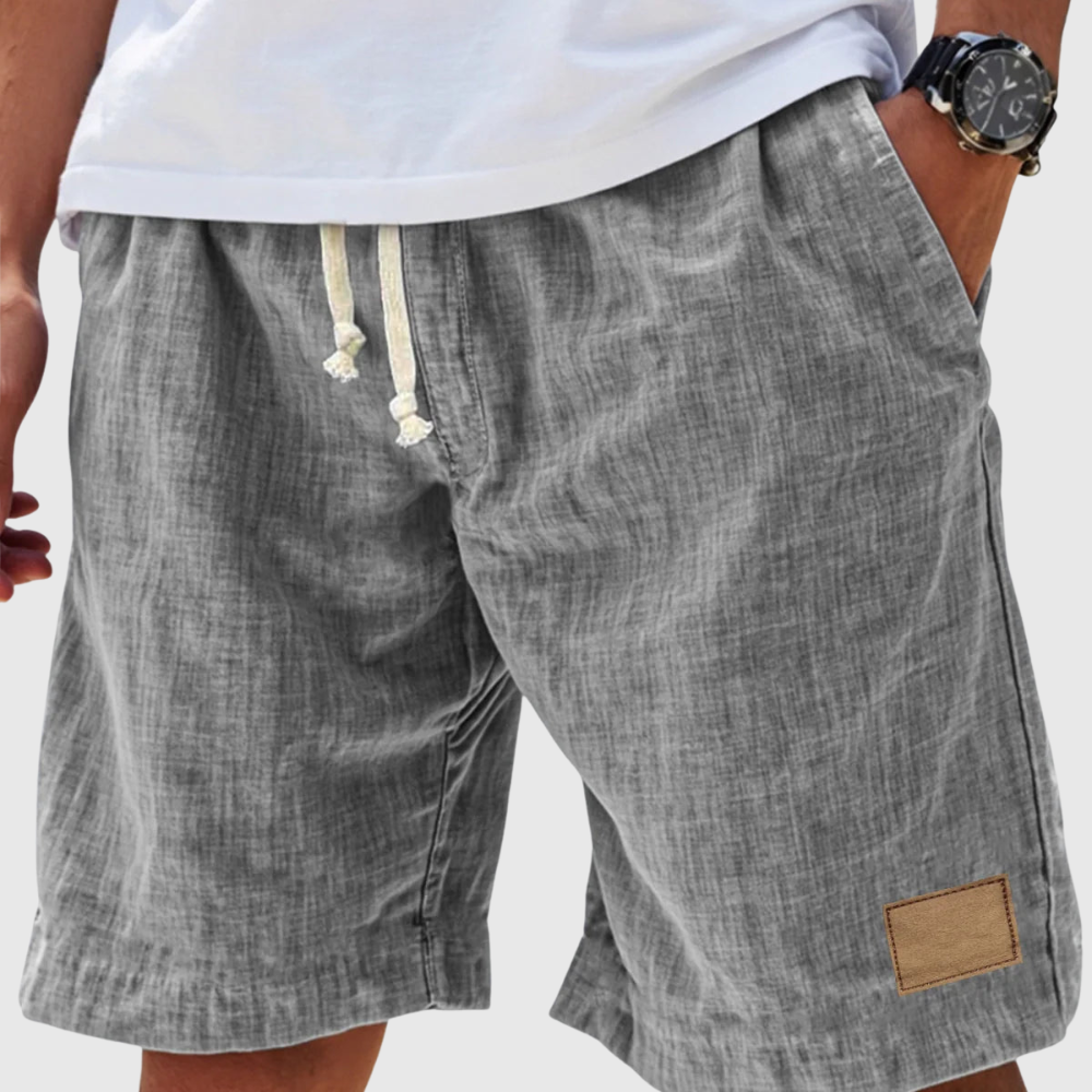 Relaxed Fit Drawstring Casual Shorts