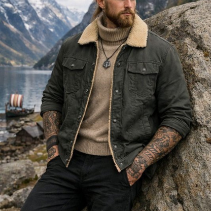 Casual Button-Up Jacket