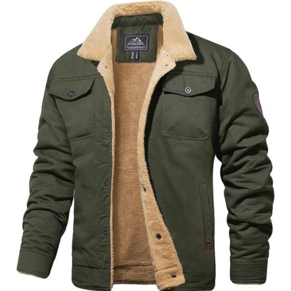 Casual Button-Up Jacket