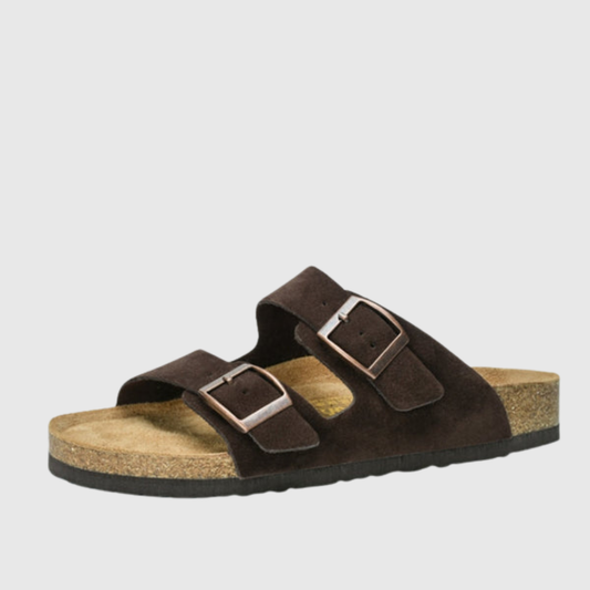 Adjustable Buckle Comfort Footbed Sandals