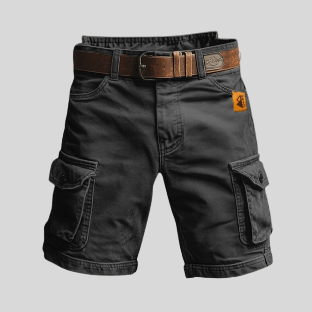 Rugged Vintage Cargo Utility Shorts