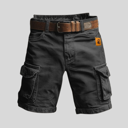 Rugged Vintage Cargo Utility Shorts