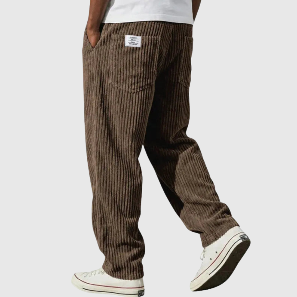 Relaxed Fit Casual Trousers