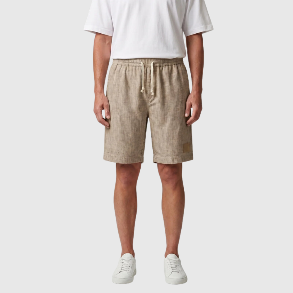 Relaxed Fit Drawstring Casual Shorts