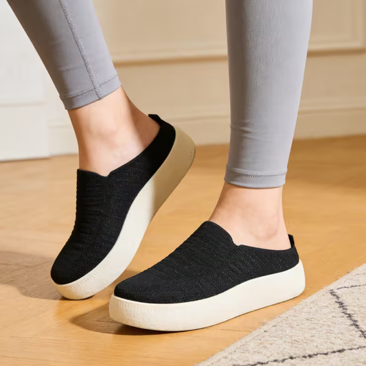 Thick Sole Slip On Sneakers