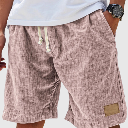 Relaxed Fit Drawstring Casual Shorts