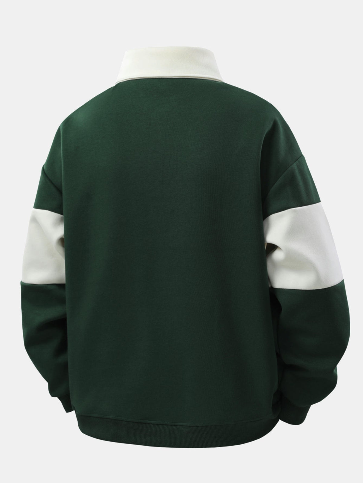 Classic Striped Collared Pullover Shirt