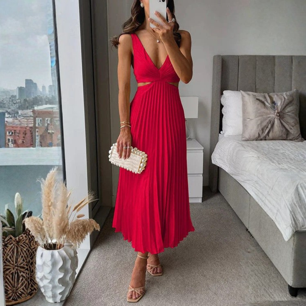 Graceful Midi Dress