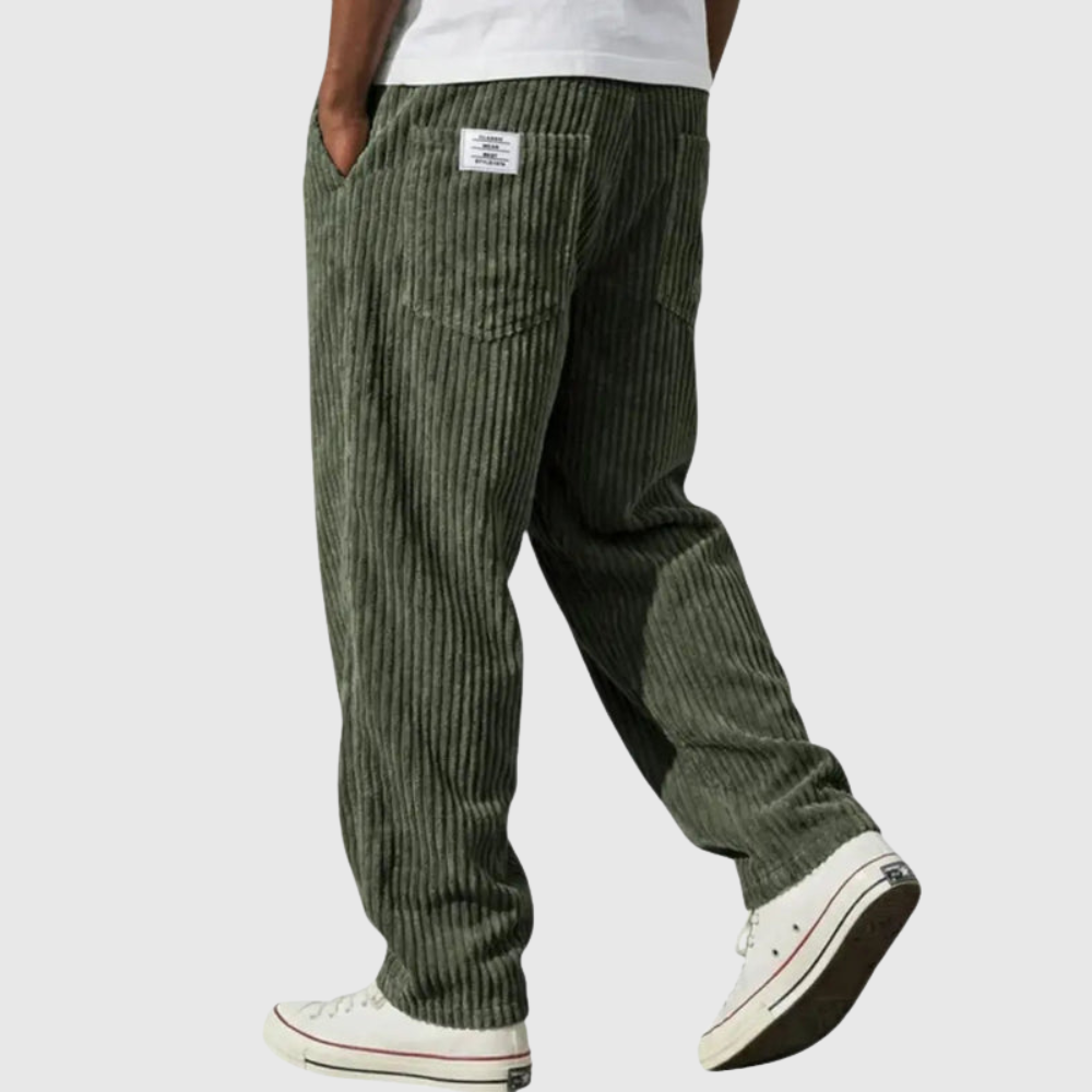 Relaxed Fit Casual Trousers