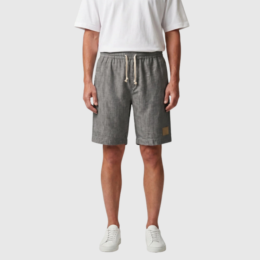 Relaxed Fit Drawstring Casual Shorts