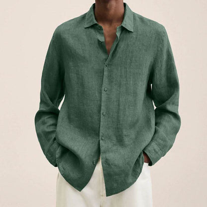 Refined Long Sleeve Casual Shirt