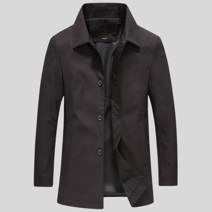 Long Windproof Outdoor Comfort Jacket