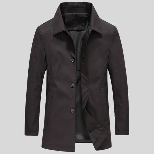 Long Windproof Outdoor Comfort Jacket