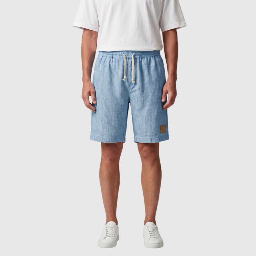 Relaxed Fit Drawstring Casual Shorts