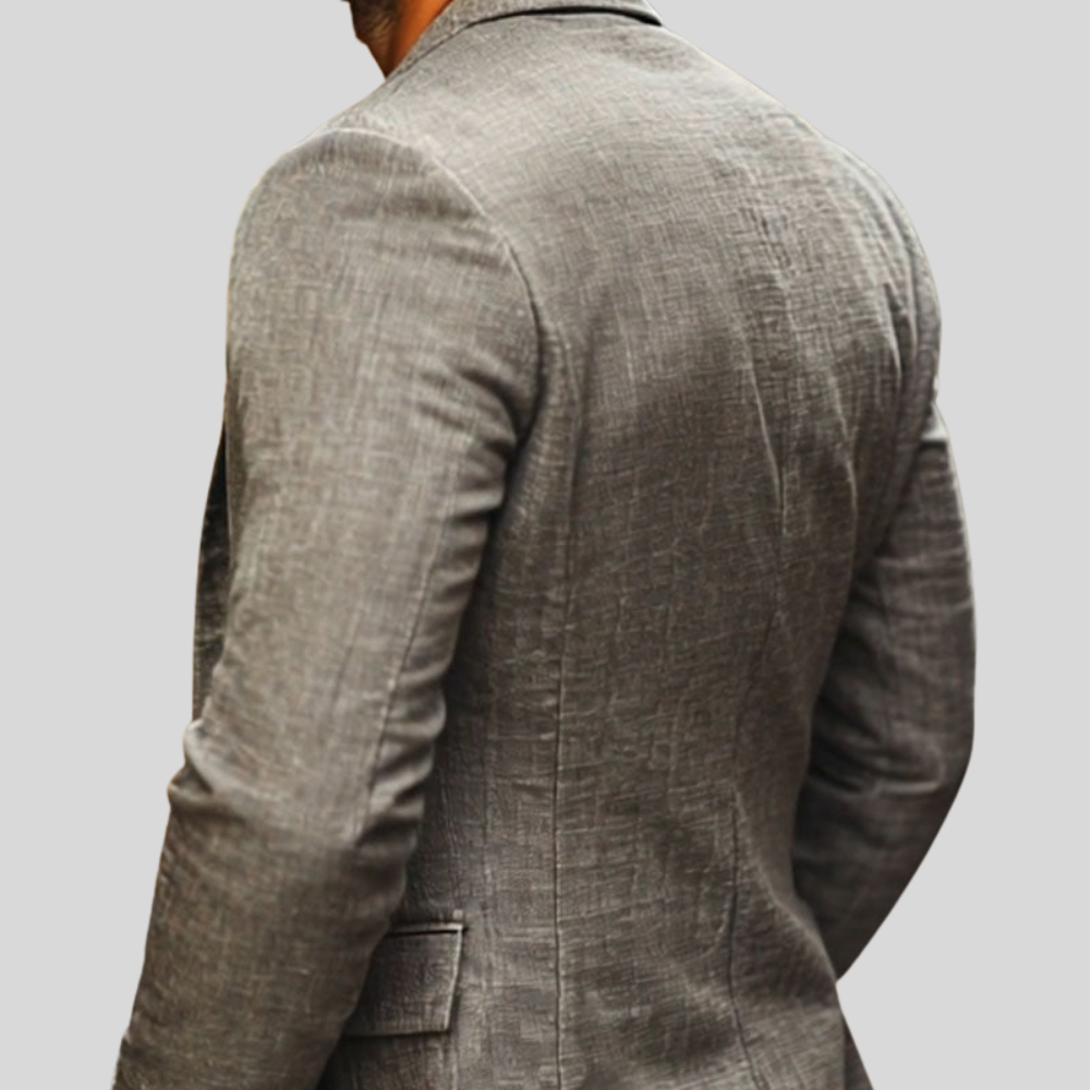 Refined Single Breasted Casual Blazer