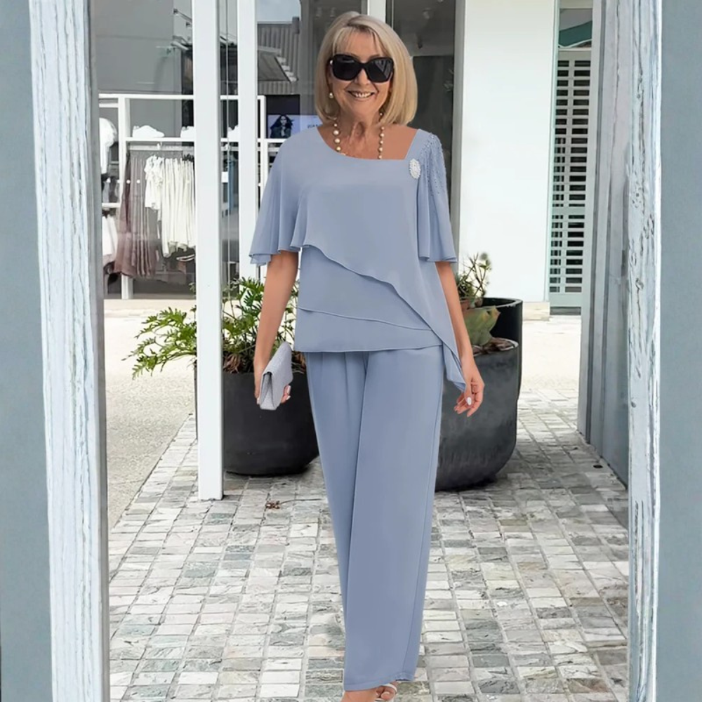 Refined Overlay Two Piece Set