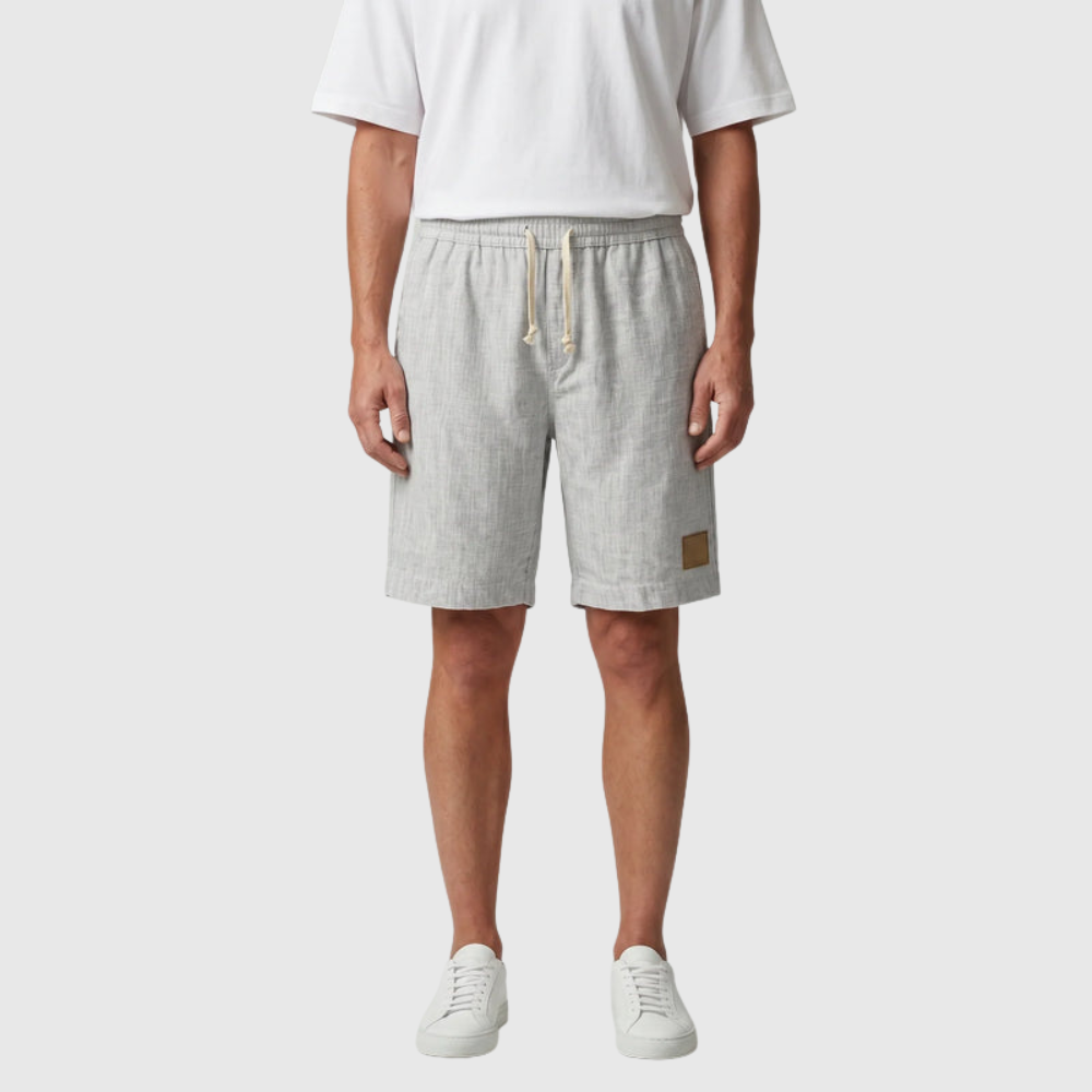 Relaxed Fit Drawstring Casual Shorts