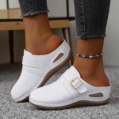 Closed Toe Mule Comfort Shoes