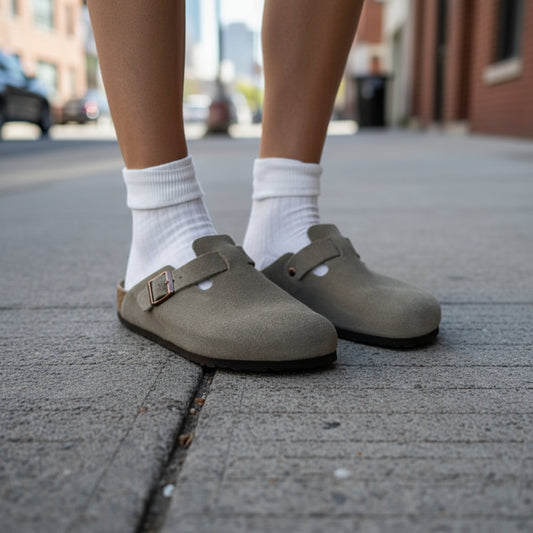 Adjustable Buckle Unisex Clogs