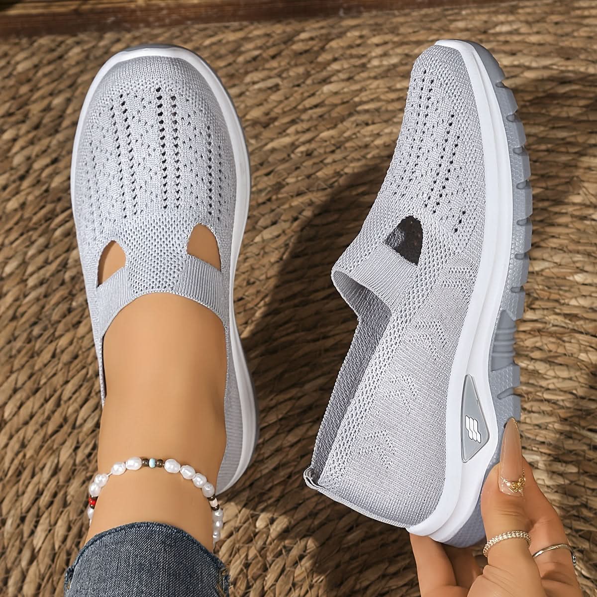 Oddychające sneakersy wsuwane