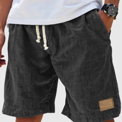 Relaxed Fit Drawstring Casual Shorts