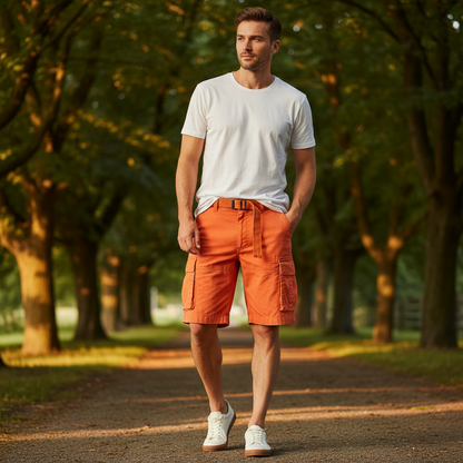 Rugged Tactical Cargo Shorts