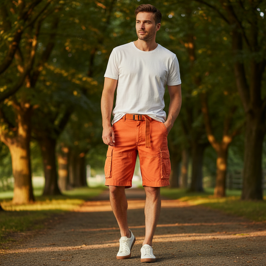 Rugged Tactical Cargo Shorts